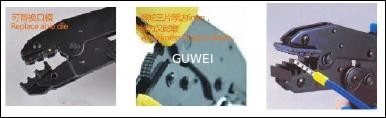 Ratchet crimping tool European style WX 03A